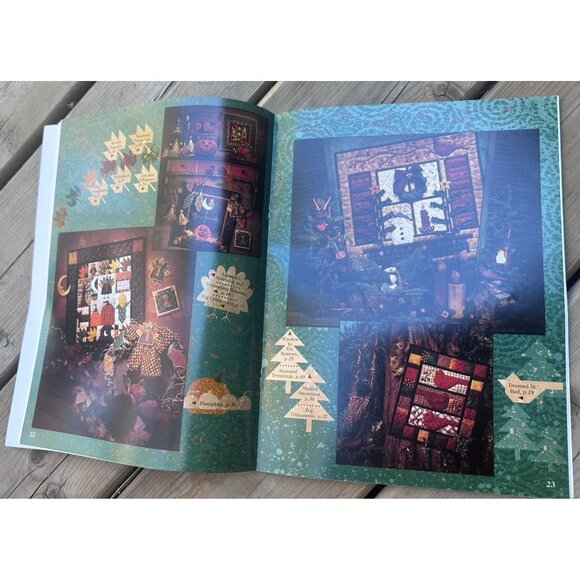 Seasonal Samplers Autumn Winter Quilts Pattern Paperback By Debbie Mumm - Picture 4 of 7